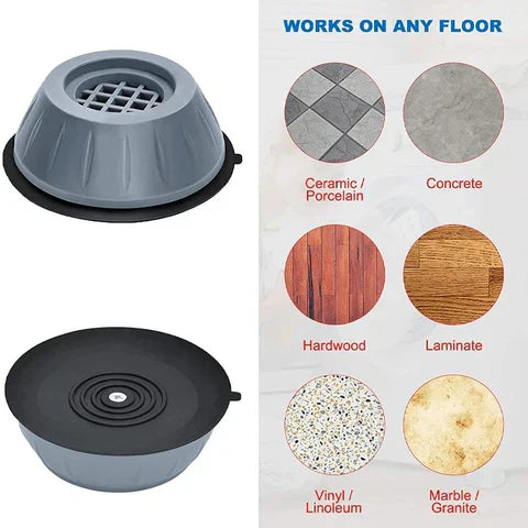 Anti-Vibration Machine Support Pads