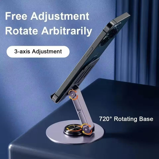 Metal Phone Stand Rotatable Tablet