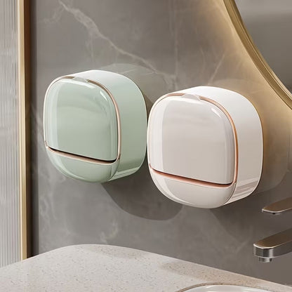 Waterproof Soap Case with Drain Box