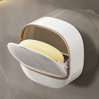 Waterproof Soap Case with Drain Box