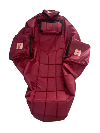 Parachute Bike Cover allow to open