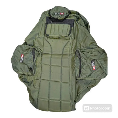 Parachute Bike Cover allow to open