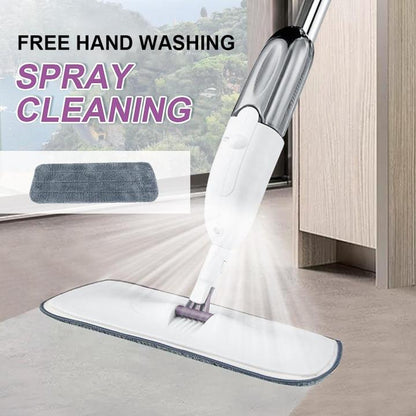 Floor cleaning Spray Mop With Replaceable Microfiber Pad