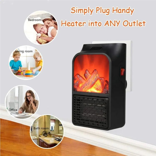 Remote control winter Heater new flame