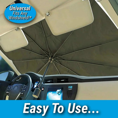 UNIVERSAL CAR WINDSHIELD SUN SHADE UMBRELLA