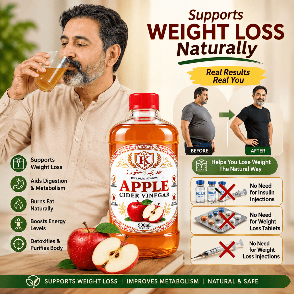 Apple Cider Vinger Ultimate Tonic for Mind, Body & Heart