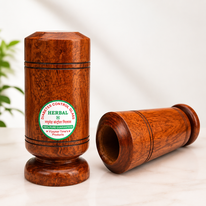 🌿Pure Neem Wooden Glass 🌿