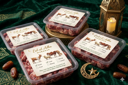 Eid-ul-Adha Special Meat Boxes – Hygienic, Ready-to-Distribute Packs