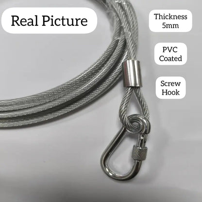 Heavy Duty Multi-Purpose Stainless Steel Clothes Line