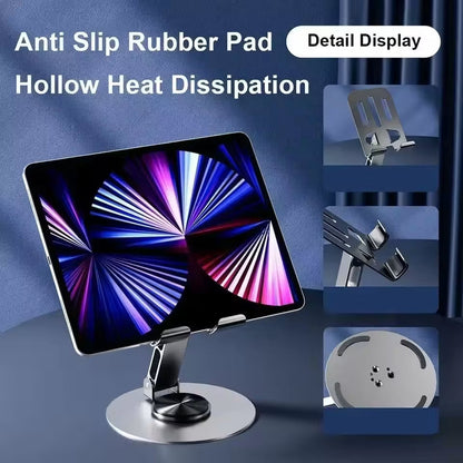 Metal Phone Stand Rotatable Tablet
