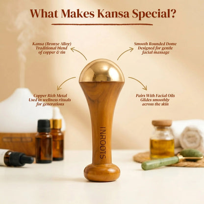 Natural healing kansa wand Massager