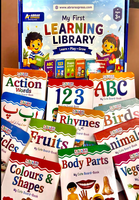 🎁 Educational Gift Set – My First Learning Library (12 Books) - Allow to Open
