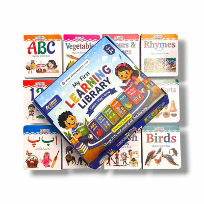 🎁 Educational Gift Set – My First Learning Library (12 Books) - Allow to Open
