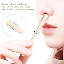 2 Pcs Nasal Manual Nose Hair