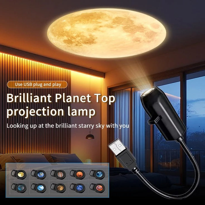Solar Planets Space Projector Night Light