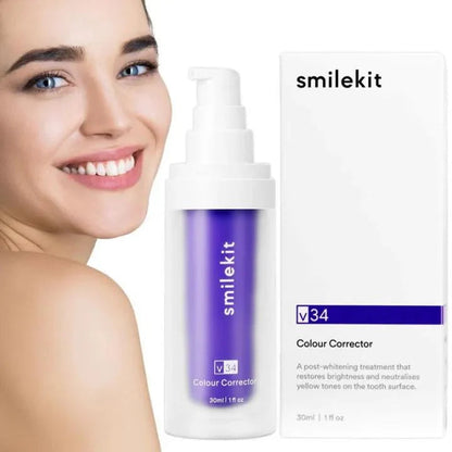 HiSmile V34 Purple Whitening Toothpaste Care For Teeth Gums