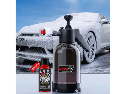Zingfix Foam Bottle Spray With Dual Nozzle with Free 100ML Foam Shampoo