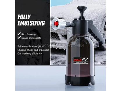Zingfix Foam Bottle Spray With Dual Nozzle with Free 100ML Foam Shampoo